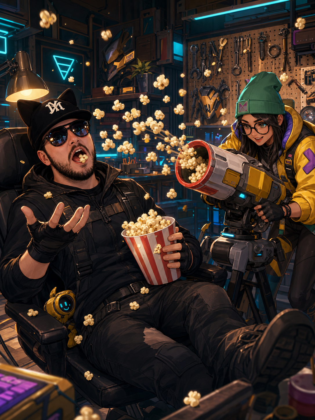 Pop-corn automatique