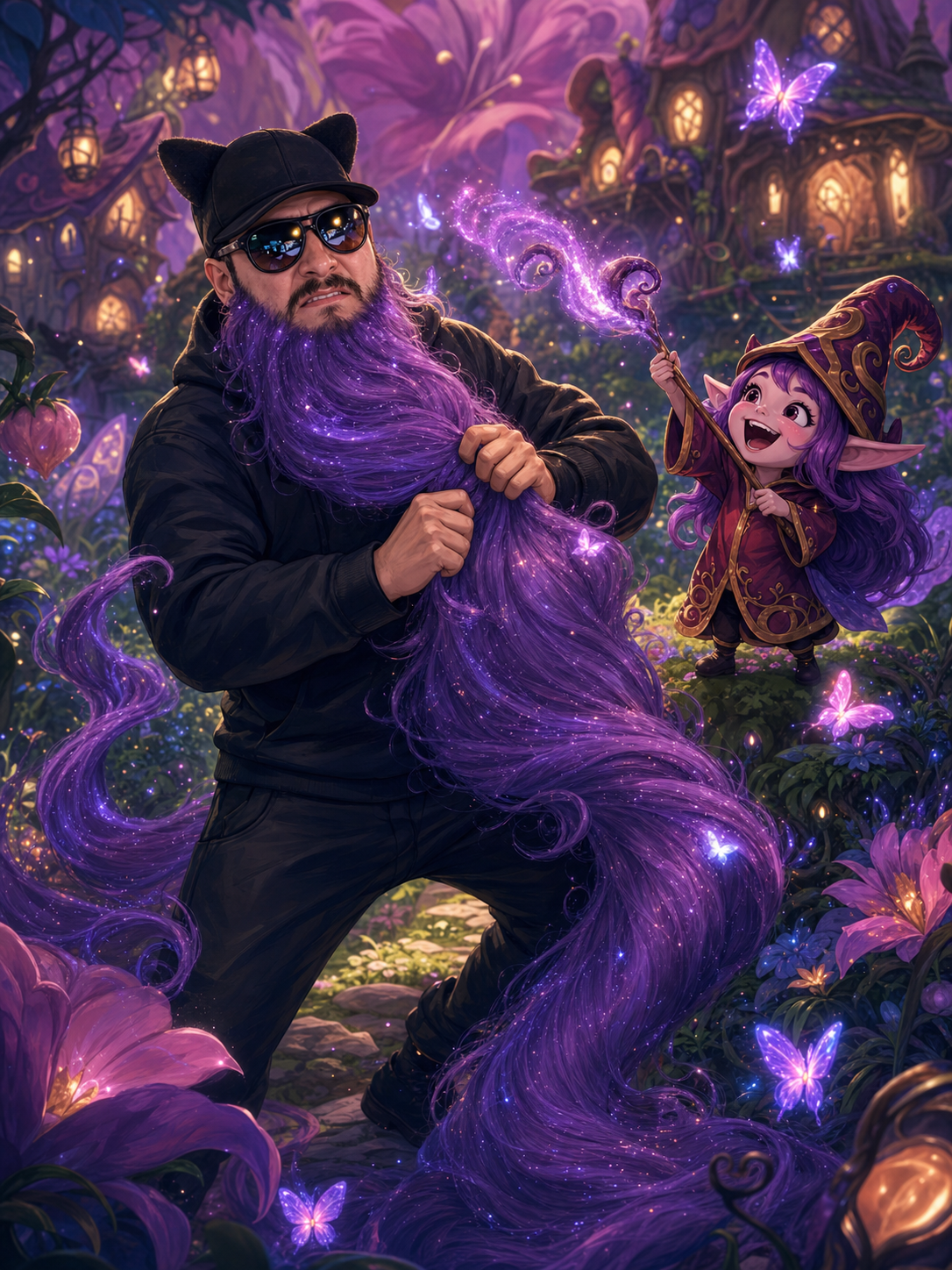 La barbe enchantée
