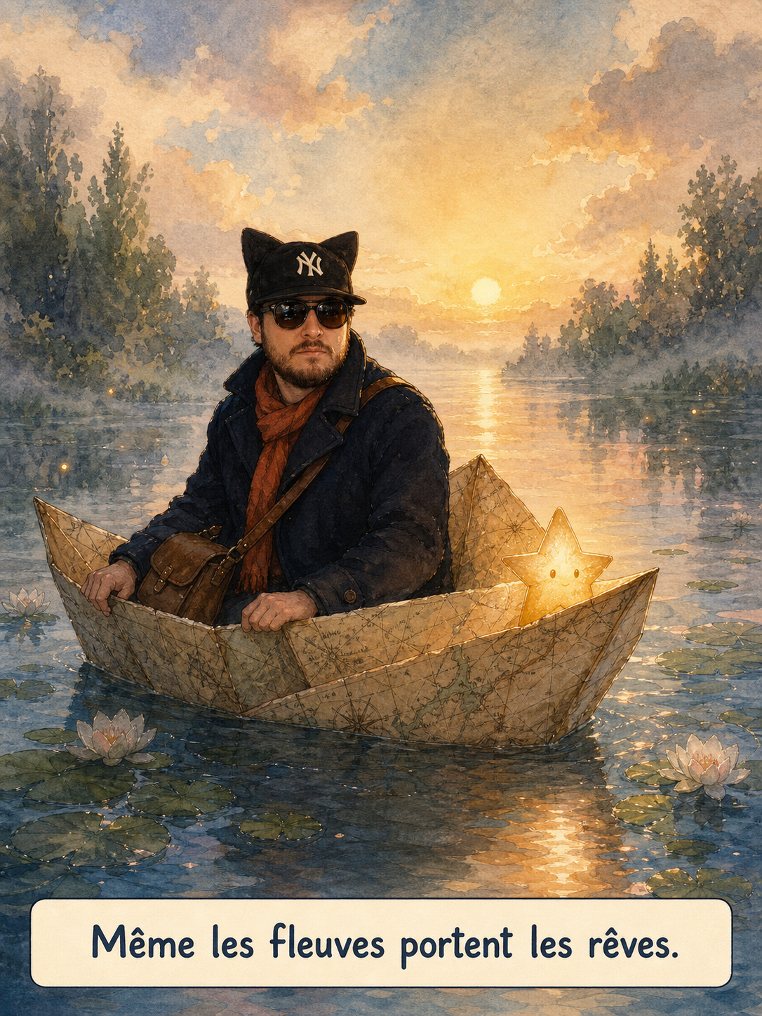 Le fleuve de papier