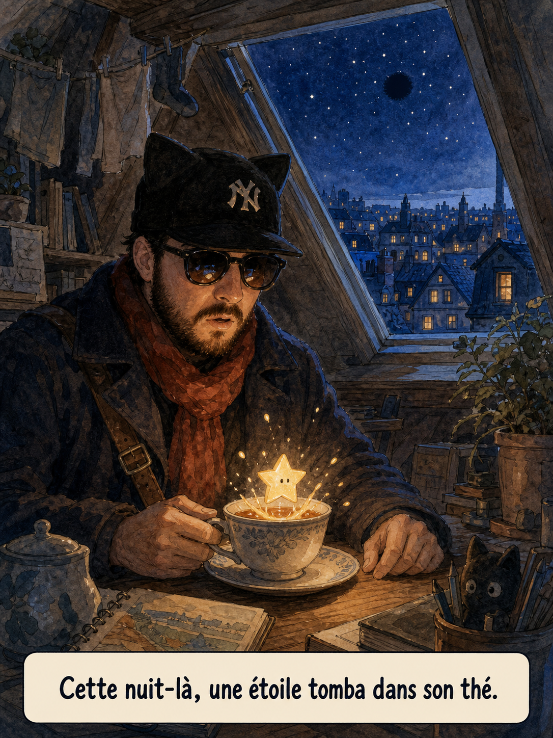 La tasse tombée du ciel