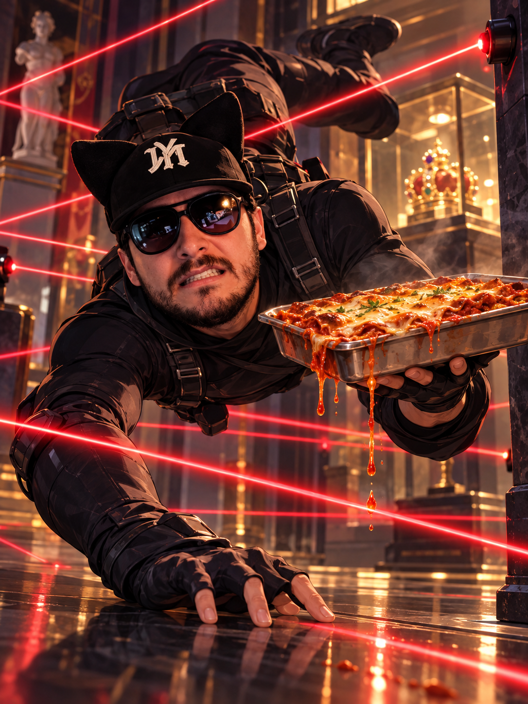 Laser en mode spaghetti