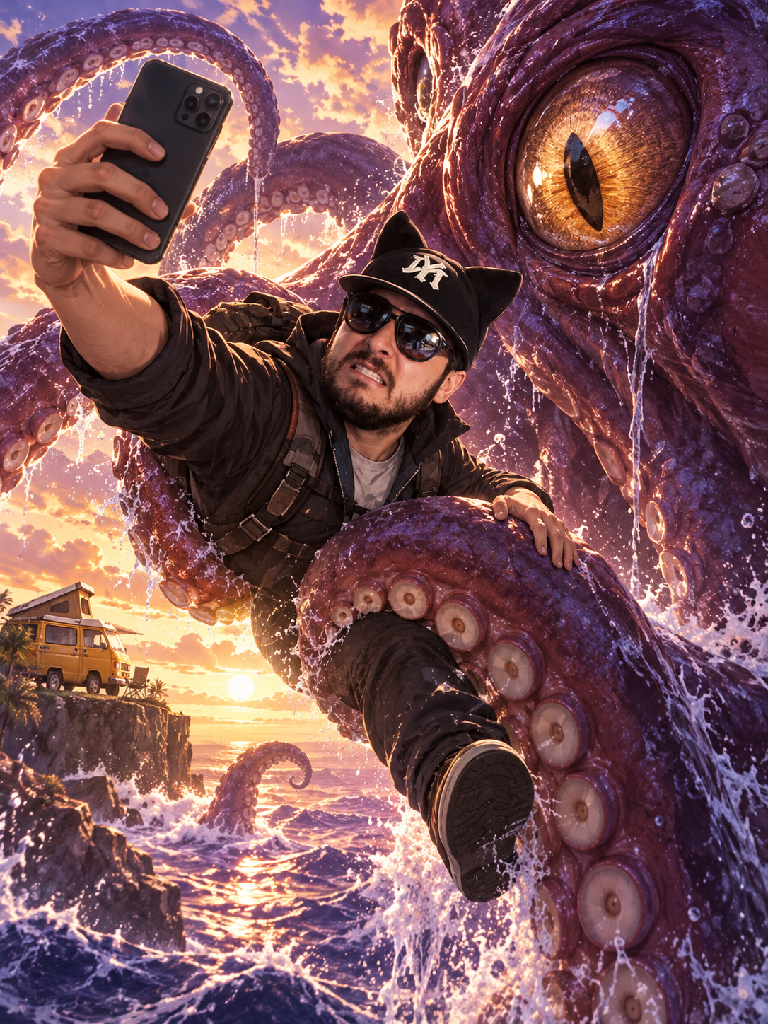 Le kraken veut un selfie