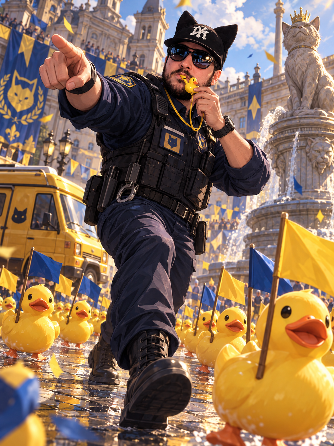 La manifestation des canards