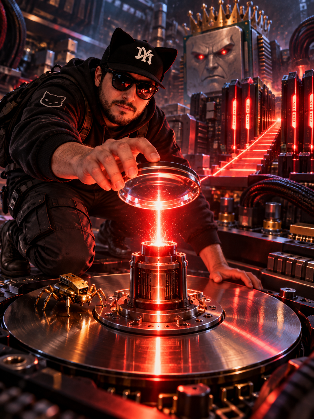 Le phare laser