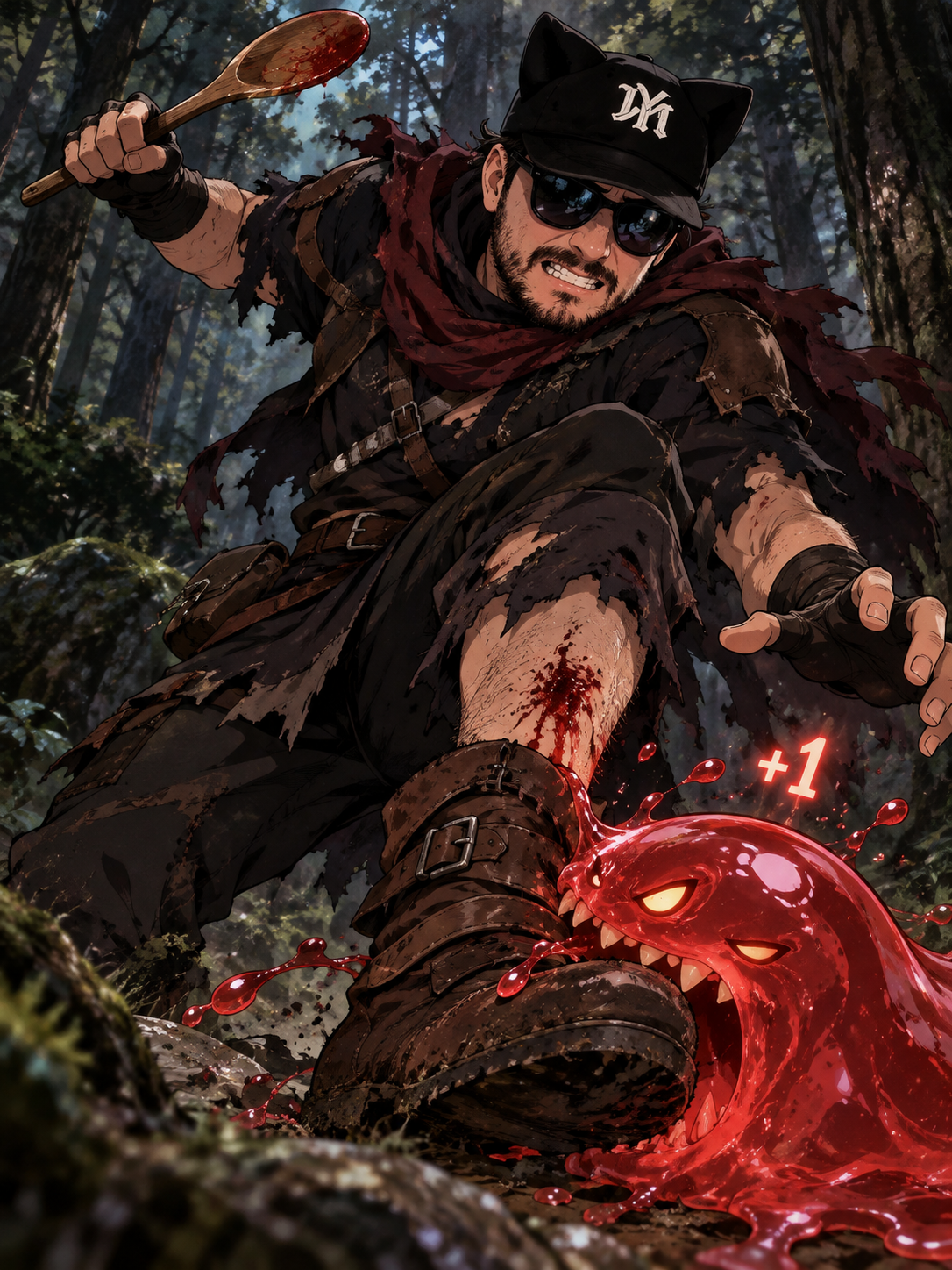 Le slime qui mord