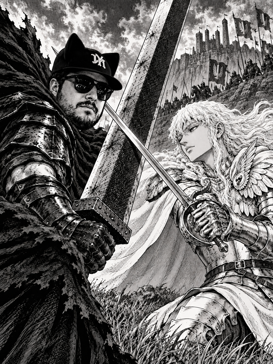Le faucon et la lame