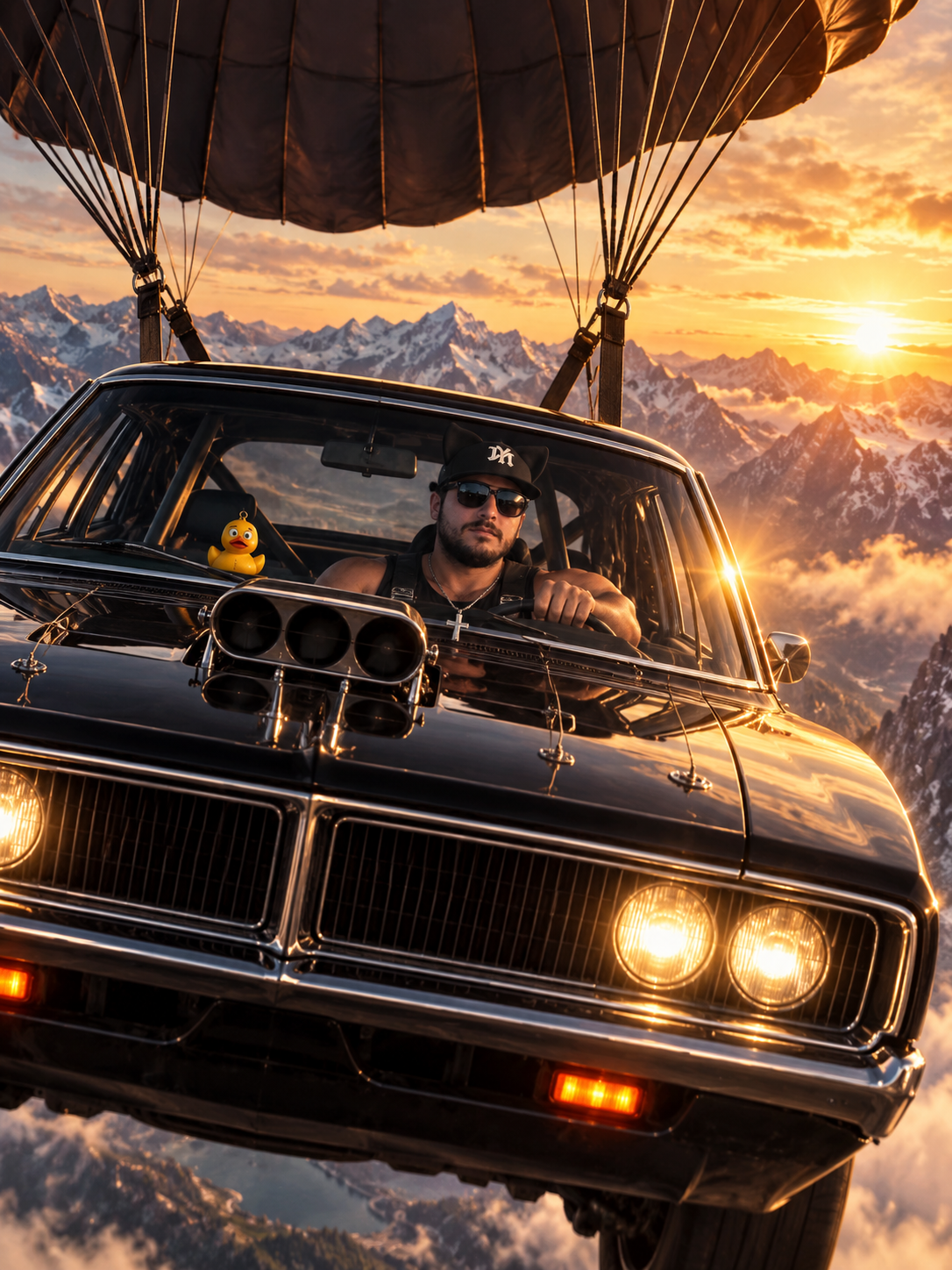 La Charger prend l’air